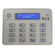 TASTIERA TOUCH BIANCA PER ANTIFURTO MICROVIDEO SINERGY SY-821B RFID USB