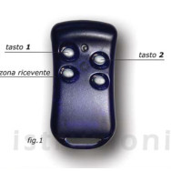 TELECOMANDO RADIOCOMANDO QUARZATO 4 CANALI DA 26 A 40 MHz