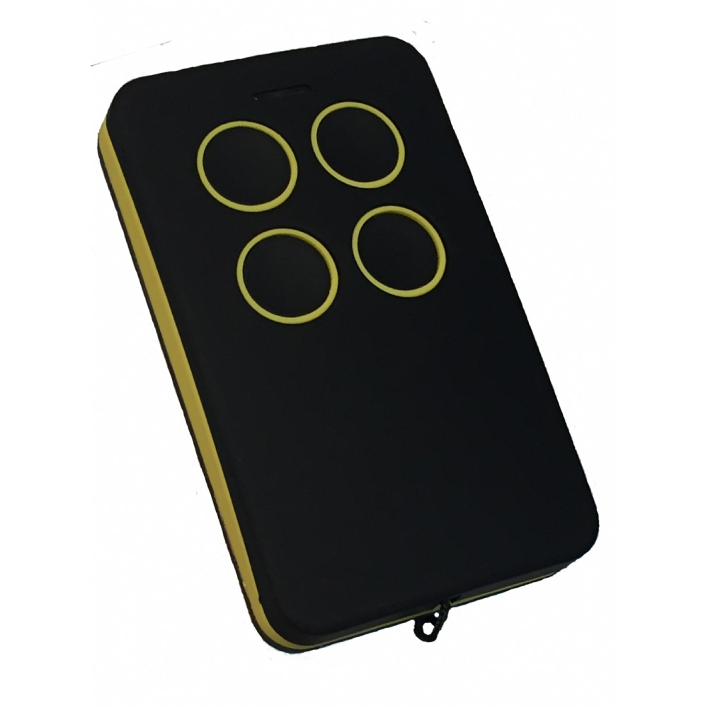 RADIOCOMANDO TELECOMANDO FACILE UNIVERSALE FISSI E ROLLING CODE GIALLO