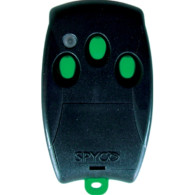 RADIOCOMANDO TELECOMANDO ORIGINALE LABEL SPYCO 3E 3TASTI 433.92MHZ ROLLING CODE