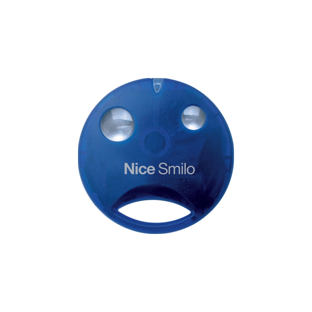 RADIOCOMANDO TELECOMANDO ORIGINALE NICE SMILO 2  433MHZ  AUTOLEARN ROLLING CODE 