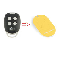 RADIOCOMANDO ORIGINALE DITEC ZEN2Y SOSTITUTIVO GOL4 ROLLING CODE 433,92 Mhz