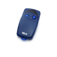 RADIOCOMANDO TELECOMANDO ORIGINALE NICE FLO2 BLU 433,92 MHz Codice Fisso Dip Switch 2 Tasti TR-2209 