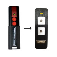 RADIOCOMANDO TELECOMANDO ORIGINALE SOMMER 4014TX 03-434-2    434,42Mhz  ROL.CODE