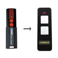 RADIOCOMANDO TELECOMANDO SOMMER 4026 TX 2 TASTI 868MHZ + BATTERIA