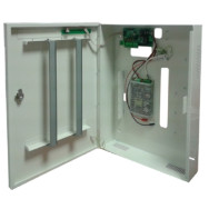 WALL BOX PLUS METALLICO CHIAVE FISSAGGIO DVR MORSETTIERA 11.2Ah CARICABATTERIE