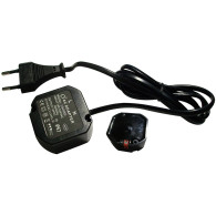 Alimentatore switching con morsetti a vite e cavo rete 12V 1A IP67 