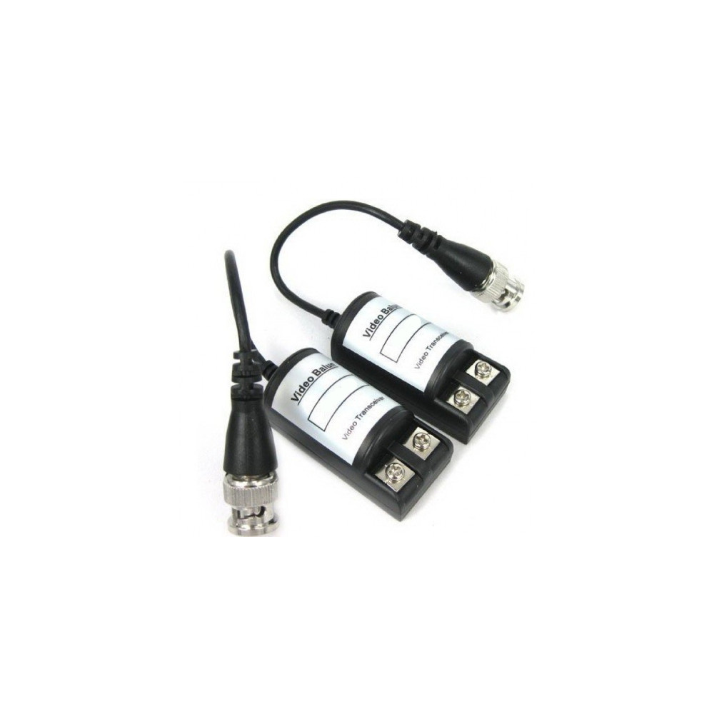 Kit TX/RX su doppino telefonico o cavo UTP Cat5E/Cat6 per telecamere fino a 4 Mpx MK-201C