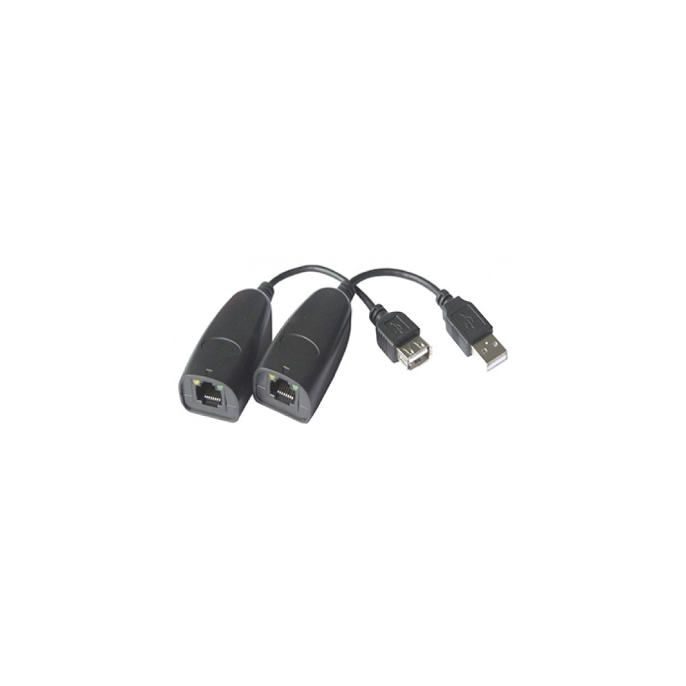 EXTENDER USB su doppino telefonico o cavo UTP Cat5E/Cat6