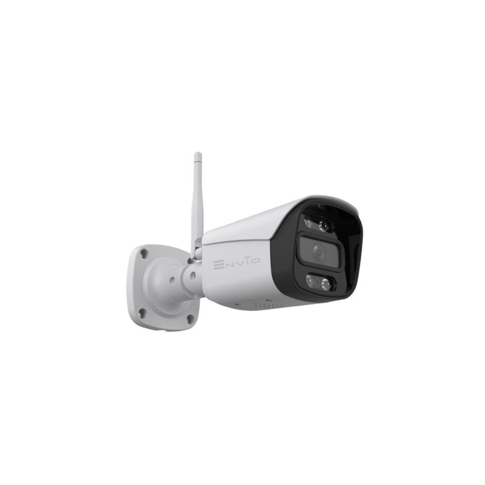 TELECAMERA DI RETE BULLET WiFi Obiettivo fisso 2,8 mm 5MP Doppio LED (IR e LED caldo) MV-BFM60500-AI