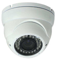 TELECAMERA IR DOME ANTIVANDAL QUADRISTANDARD MICROVIDEO 2.4MP OTTICA VARIFOCAL