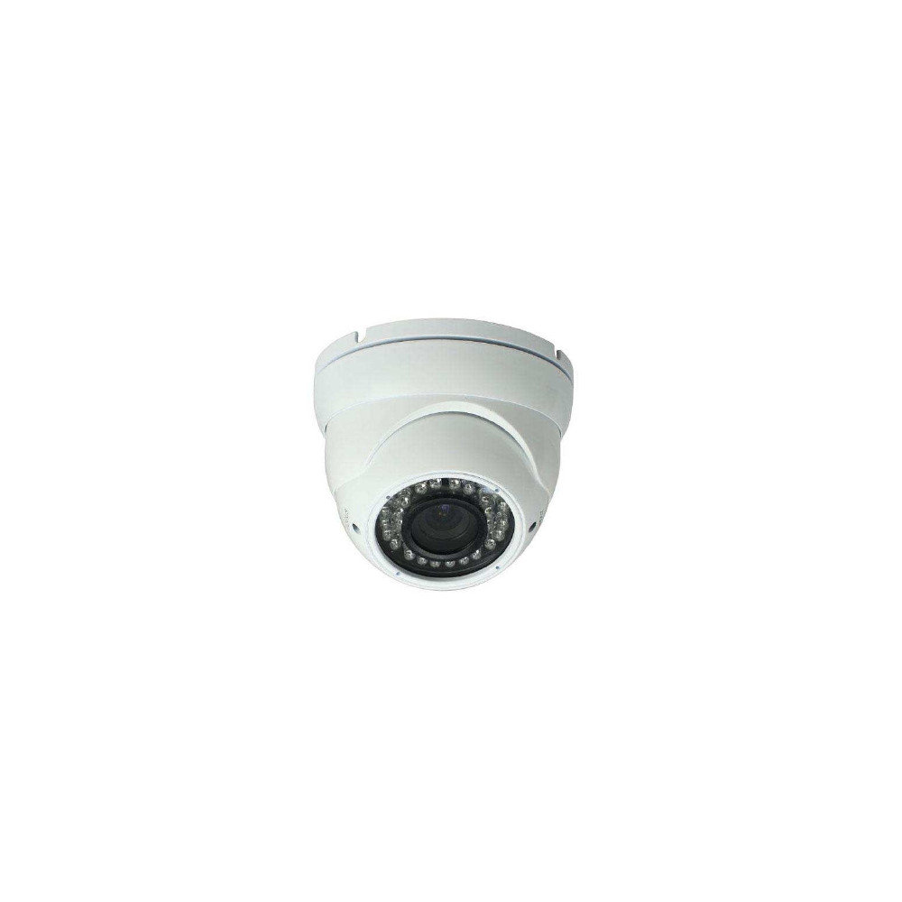 TELECAMERA IR DOME ANTIVANDAL QUADRISTANDARD MICROVIDEO 2.4MP OTTICA VARIFOCAL