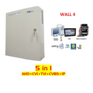 VIDEOREGISTRATORE 4XAHD WALL BOX METALLO TELECAMERE FINO A 2.4MP ICLOUD SMARFONE