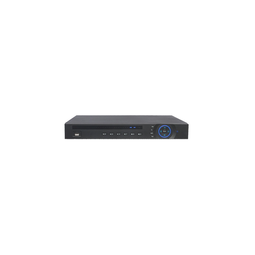 NVR PER TELECAMERE IP 16CH 8MP FULL HD ONVIF POE