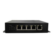 SWITCH POE 4 PORTE DA100 Mbit PORTATA 100 Mt 15,4 W PER OGNI PORTA