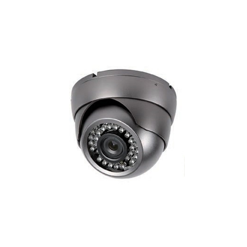 TELECAMERA V2 Mini Dome Night ANTIVANDALO (BIANCA) + IR 1/3'' Sony ccd 420 TVL