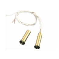 Contatto magnetico in ottone forma cilindrica installazione ad incasso a scomparsa