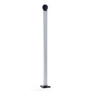 Colonnetta in alluminio APRIMATIC per pulsante a chiave PC12E (altezza 110 cm)