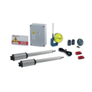KIT APRIMATIC AP423 PRO 230V MOTORE CANCELLO A BATTENTE 2 ANTE 3MT MAX 300 KG 